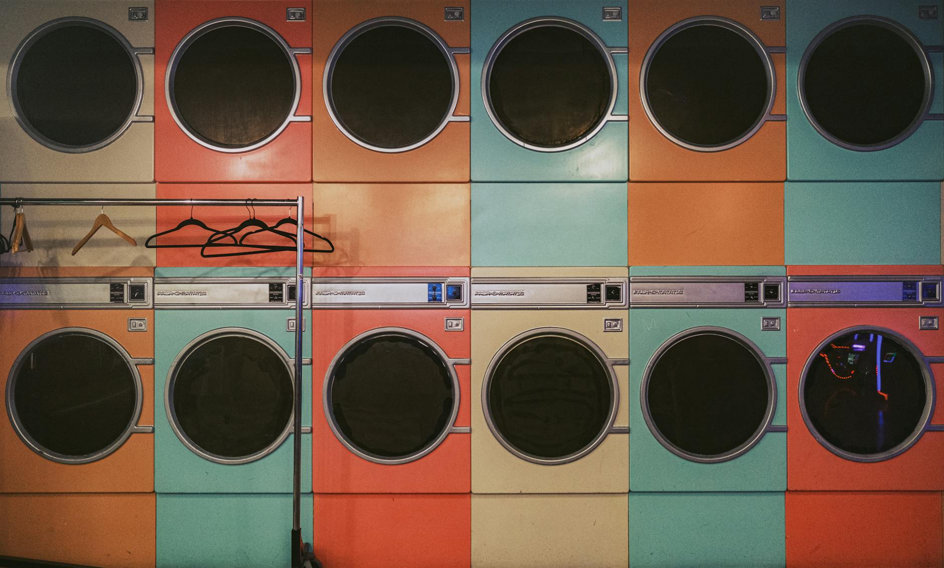 Inside Spotless Washateria